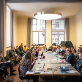 An dem gemeinsamen Workshop nahmen Urbanistik-Studierende des 5. und 7. Semesters teil. © Bauhaus-Universität Weimar, Fotograf: Thomas Müller