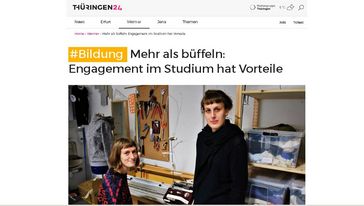 Screenshot der Seite