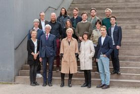 In der Universitätsbibliothek wurden die neuen Doktorand*innen und Postdoktorand*innen aus der zweiten Kohorte des Graduiertenkollegs Medienanthropologie begrüßt. (Foto: Andreas Hultsch)