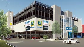Visualisierung des Wiesencenter Jena, GOLDBECK GmbH