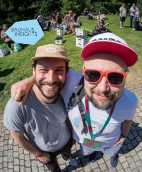 Gianluca Pandolfo und Milan Pingel (v.l.). Foto: Julian Dasgupta