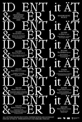 Plakat zur Vortragsreihe (Copyright: Graduiertenkolleg Identität und Erbe)