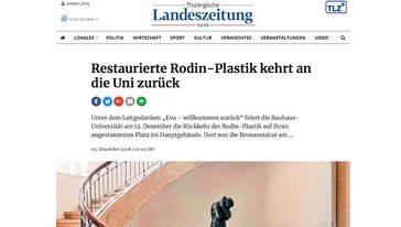 Screenshot der Seite