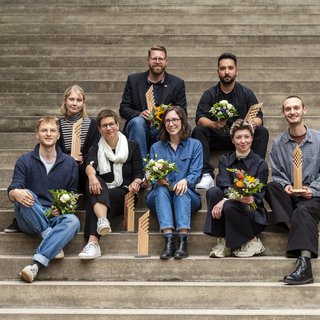 The winners of the Teaching Award 2024. Photo: Thomas Müller