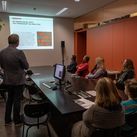 Foto von der Veranstaltung Lange Nacht der Wissenschaften Weimar 2019. Bauhaus Bücher.
