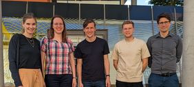 Team der Juniorprofessur Werkstoffmechanik im Mai 2024
