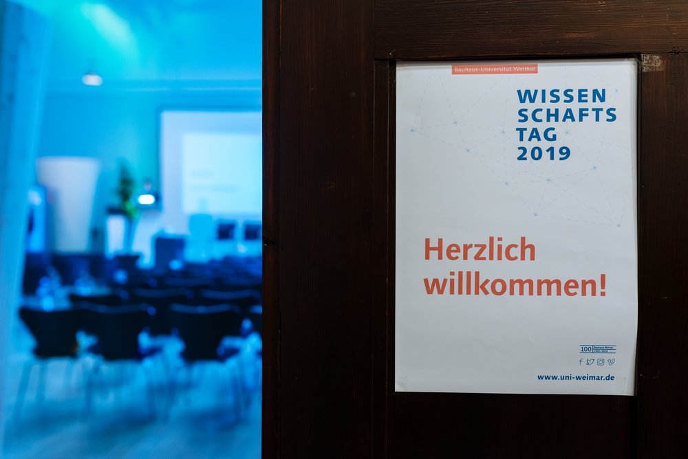 Foto des Wissenschaftstags 2019 an der Bauhaus-Universität Weimar