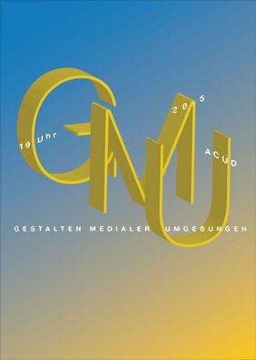 Plakat zur Veranstaltung