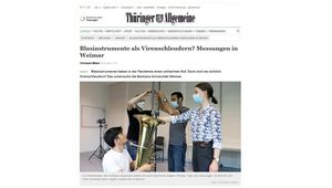 Screenshot der Website 