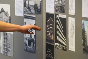 Präsentation der Recherchen über Bauten der Moderne in Erfurt (Foto: Anna Luise Schubert)