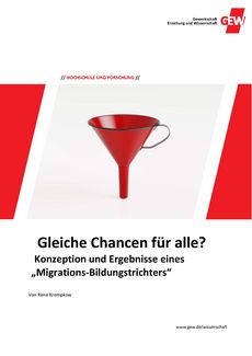Das Bild zeigt die Titelseite der GEW-Studie »Gleiche Chancen für alle?«