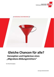 The picture shows the cover of the GEW study »Gleiche Chancen für alle?«.