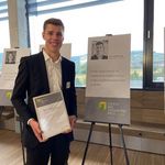 Absolvent Jan Lüning wurde mit dem ersten Platz des Schöck BAU-Innovationspreis_digital geehrt. Foto: Professur Baubetrieb und Bauverfahren. 