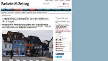 Screenshot der Seite