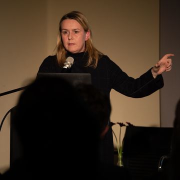 Foto vom Eröffnungsvortrag der Gastprofessur mit Prof. Dr. Judith Simon.