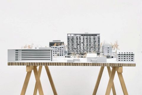 Entwurfsverfasserinnen: Lea Condé-Wolter und Selina Klaus, TU Berlin und Bauhaus-Universität Weimar Erfolg beim BDA-SARP-Award 2025 mit gemeinsamer Masterthesis