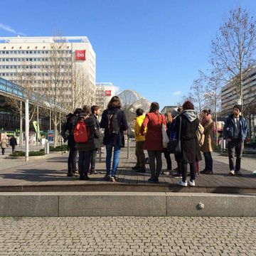 Die Studierenden haben Dresden bereits im Vorfeld besucht und sich mit dem Stadtraum vertraut gemacht.