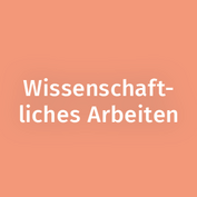 Wissenschaftliches Arbeiten: systematische, kritische und logische Auseinandersetzung mit einem bestimmten Themengebiet