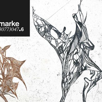 Postkarte mit Radierungen von Anna-Maria Weiß aus der Ausstellung »Übersprünge« 