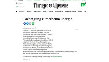 Screenshot der Seite