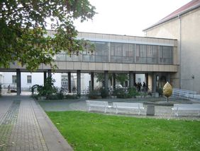 Veranstaltungsort der Wissenschaftsnacht: Der Innenhof in der Marienstraße 13 ©Bauhaus-Universität Weimar