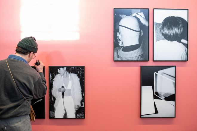 Foto der Ausstellungseröffnung.