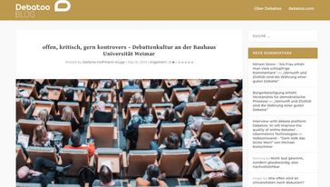 Screenshot der Seite
