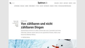 Screenshot der Website 