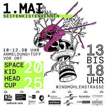 Plakat zum Seifenkistenrennen