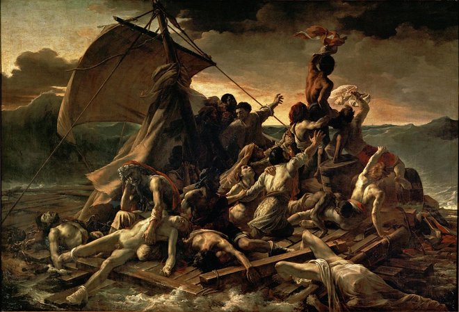 Théodore Géricault’s Raft of Medusa, 1819