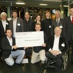 Schindler Award 2005/06 in Luzern. Gruppenfoto mit nominierten Studenten der Bauhaus-Universität (Urs Flüeler, Stans (CH))