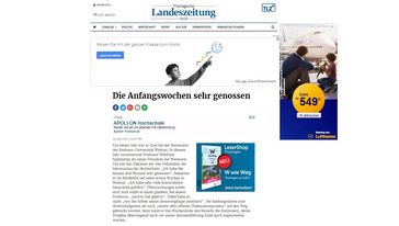 Screenshot der Seite