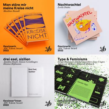 Übersicht aller vier ausgezeichneten Arbeiten