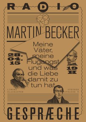 Das erste Radiogespräch des neuen Semesters findet am Dienstag, 28. April 2015, statt.
