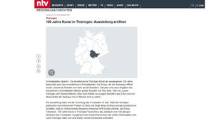 Screenshot der Website