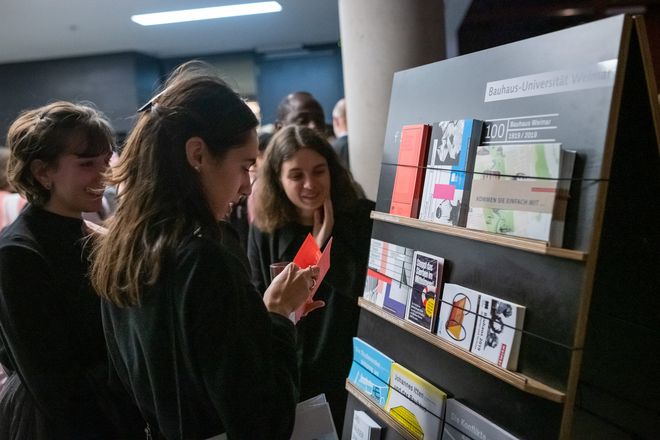 Photo: Matriculation ceremony 2019 Bauhaus-Universität Weimar.