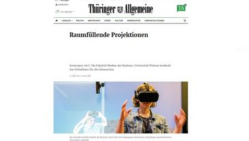 Screenshot der Seite