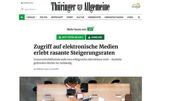 Screenshot der Seite