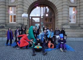 Projekt »DU KANNST DAS TRAGEN« in Chemnitz 2022, Foto: Konrad Behr