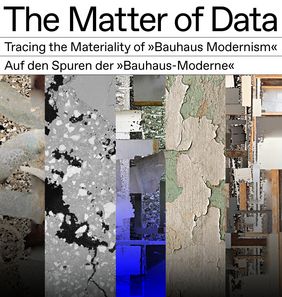 Ankündigungsplakat der Ausstellung (Copyright: Centre for Documentary Architecture) Ankündigungsplakat der Ausstellung »The Matter of Data«