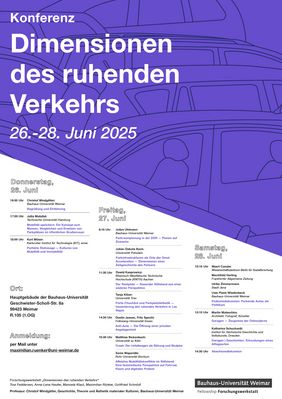 Veranstaltungsplakat. Gestaltung: Professur Professur Geschichte, Theorie und Ästhetik materialer Kulturen 
