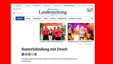 Screenshot der Seite