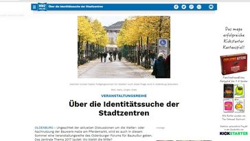 Screenshot der Seite