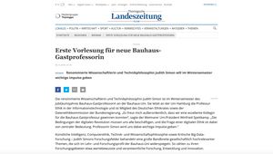 Screenshot der Website