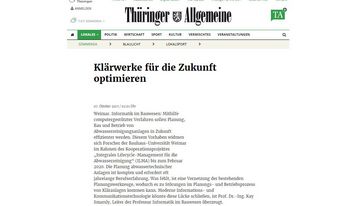 Screenshot der Seite