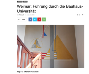 Grafik des Bauhaus 