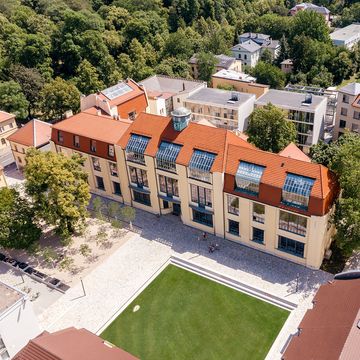 Foto des Hauptgebäudes der Bauhaus-Universität Weimar