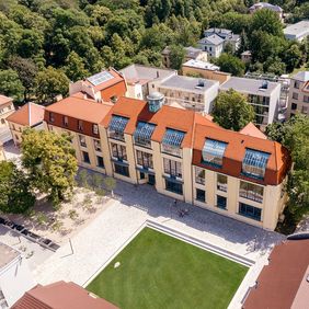 Foto des Hauptgebäudes der Bauhaus-Universität Weimar