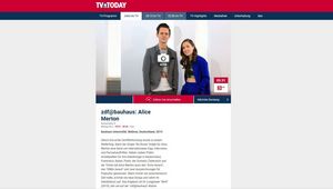 Screenshot der Website 