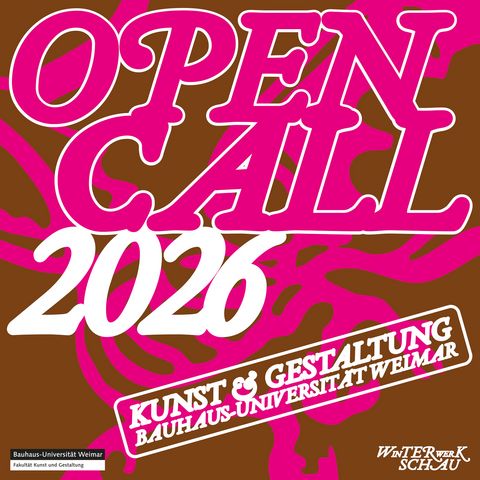 Bis Freitag, 9. Januar 2026, anmelden! Keyvisual zum Open Call
